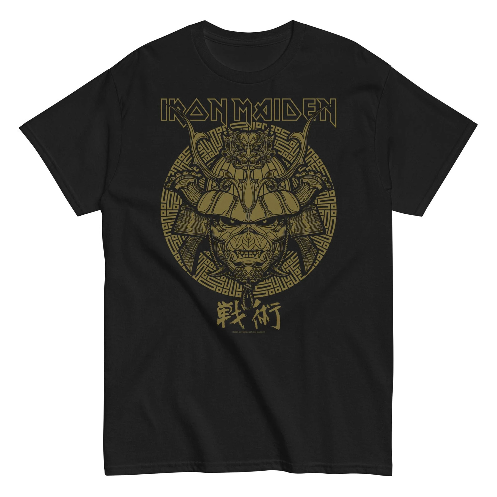 Iron Maiden Senjutsu Officially Licensed Mens T Shirt Black