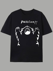 Men’s Graphic Print T-Shirt Casual Street Style, Unisex , Soft , Summer Casual √