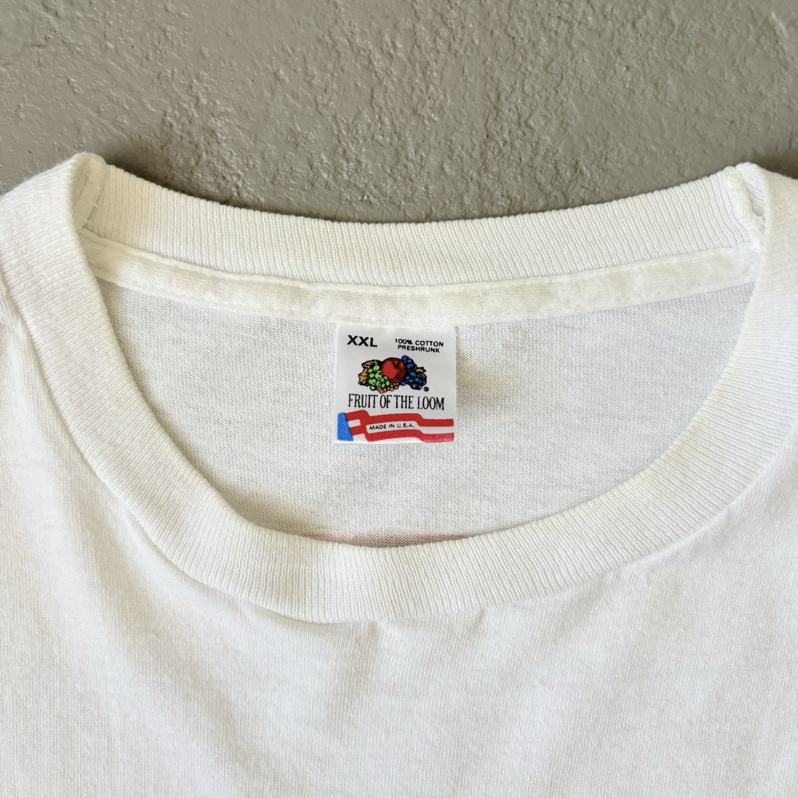 Vintage 1990’s Single Stitch Kansas Jayhawks Distressed Tee - XL gallery