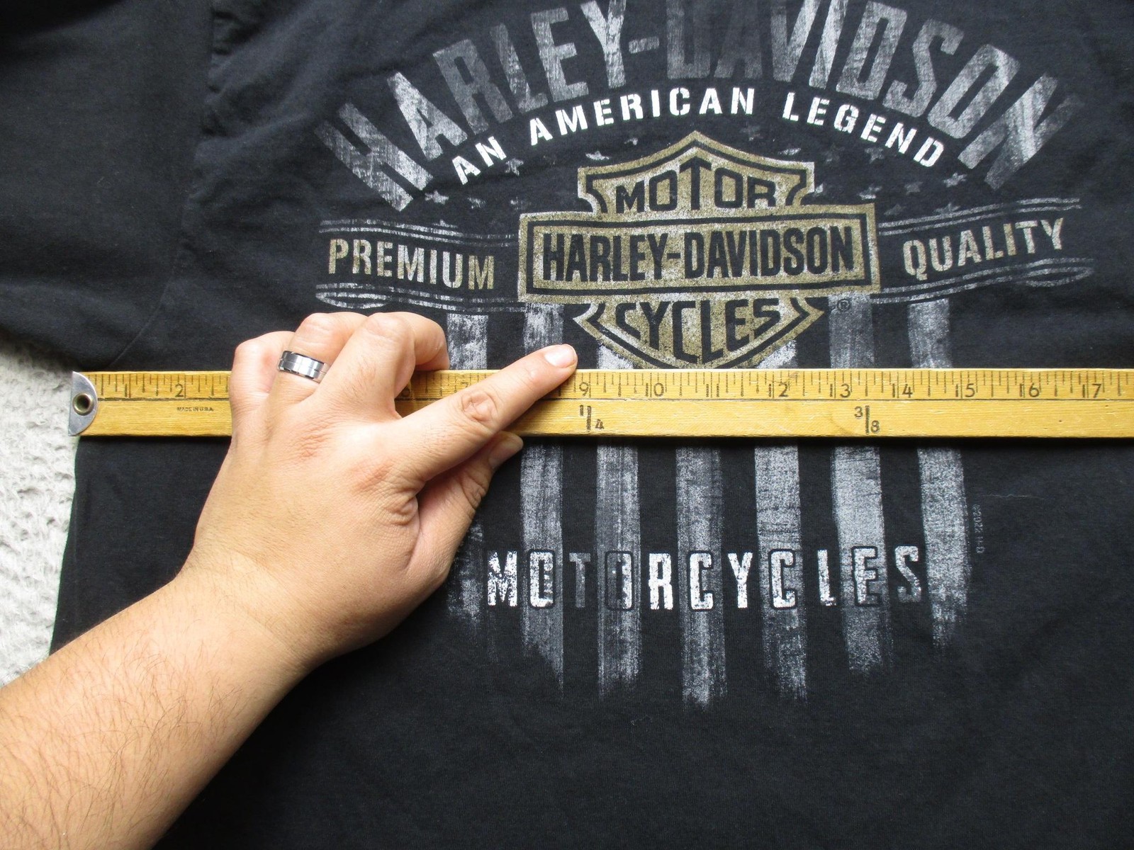 Harley Davidson Shirt Mens Large Black Riding High Dealer Tee Greensboro NC gallery