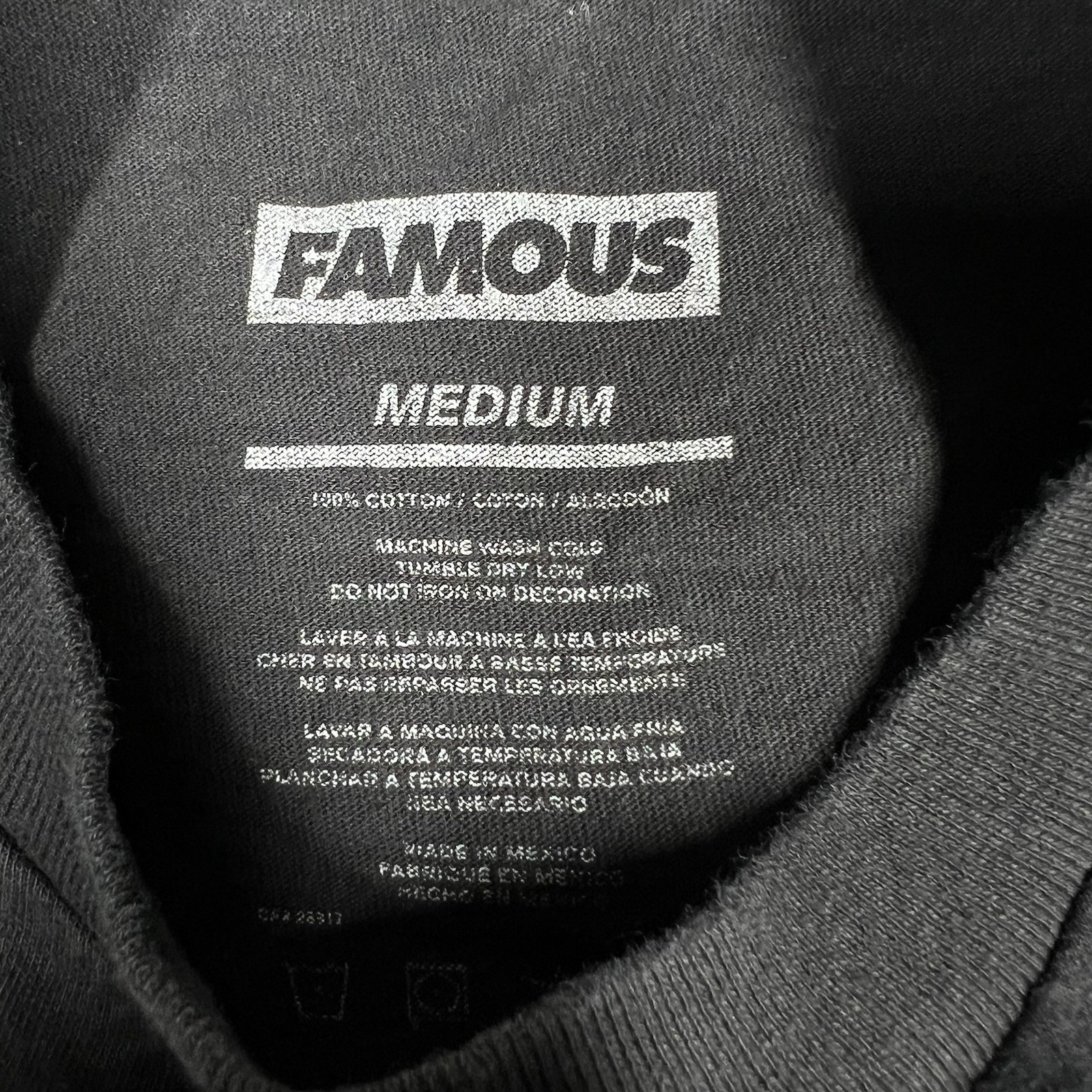 Famous Stars & Strap Shirt Men’s Medium F Logo Graphic Graffiti Brick Wall gallery