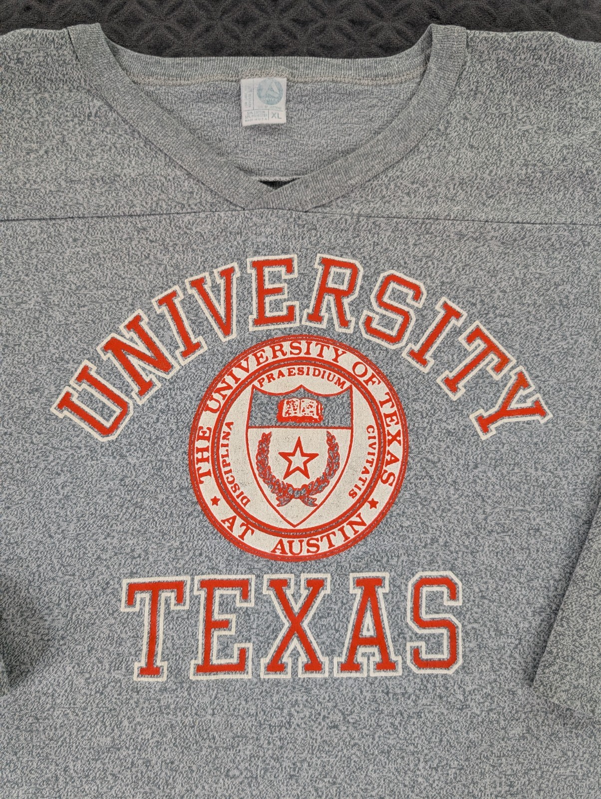 VTG University of Texas Longhorns Shirt Artex 3/4 Sleeve 70s 80s Men Medium/L gallery