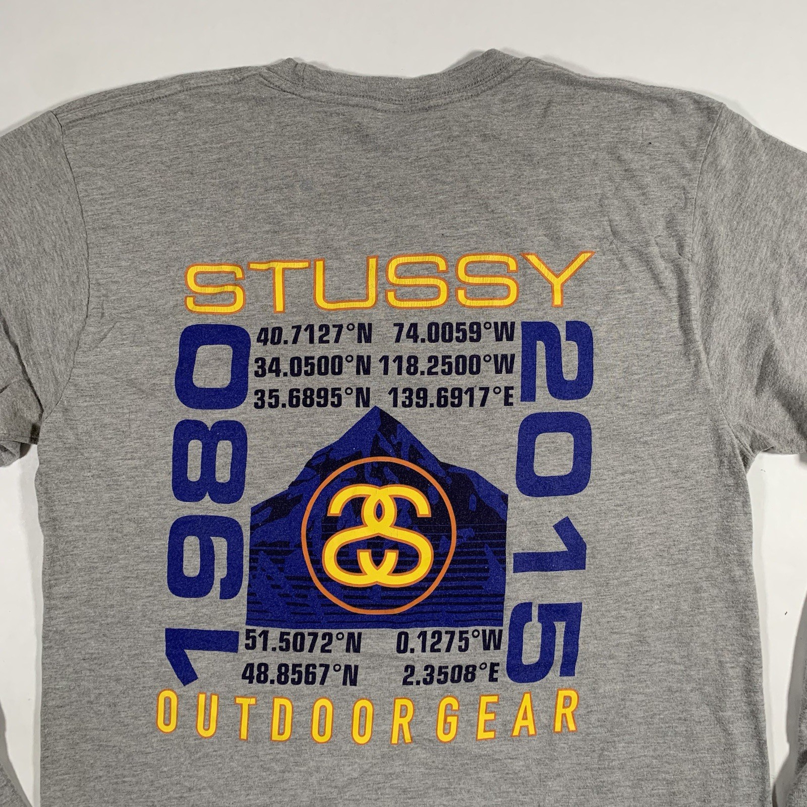 Stussy Outdoor Gear 2015 Streetwear Long Sleeve T-shirt Mens Medium Skate gallery