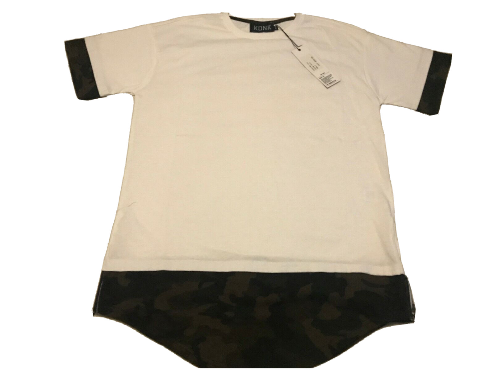 White Camouflage T- Shirt