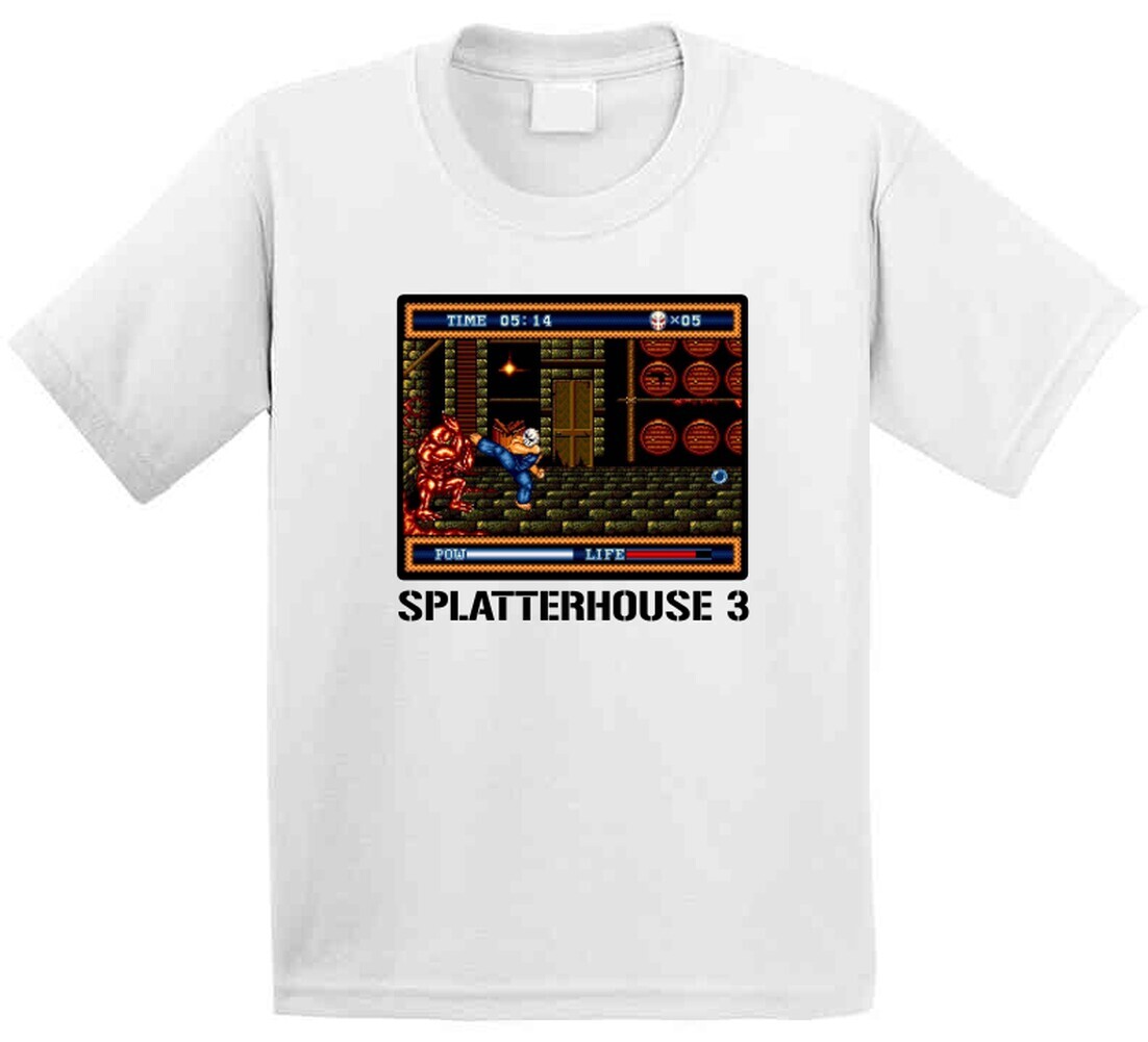 Splatterhouse 3 Video Game Classic Retro Fan T Shirt gallery