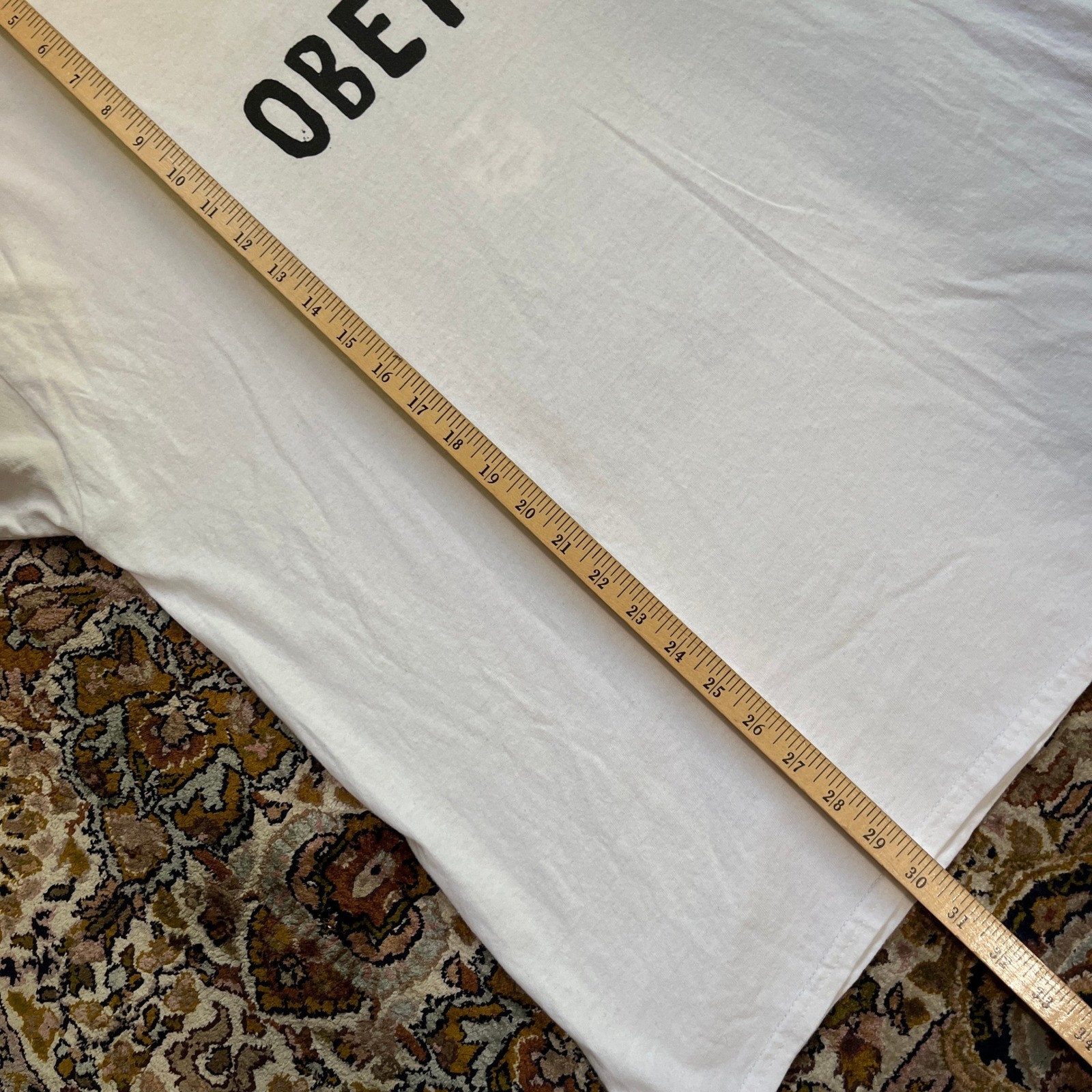 Obey Worldwide Shirt Mens XL Art White Mouth Tongue Andre Giant Streetwear gallery