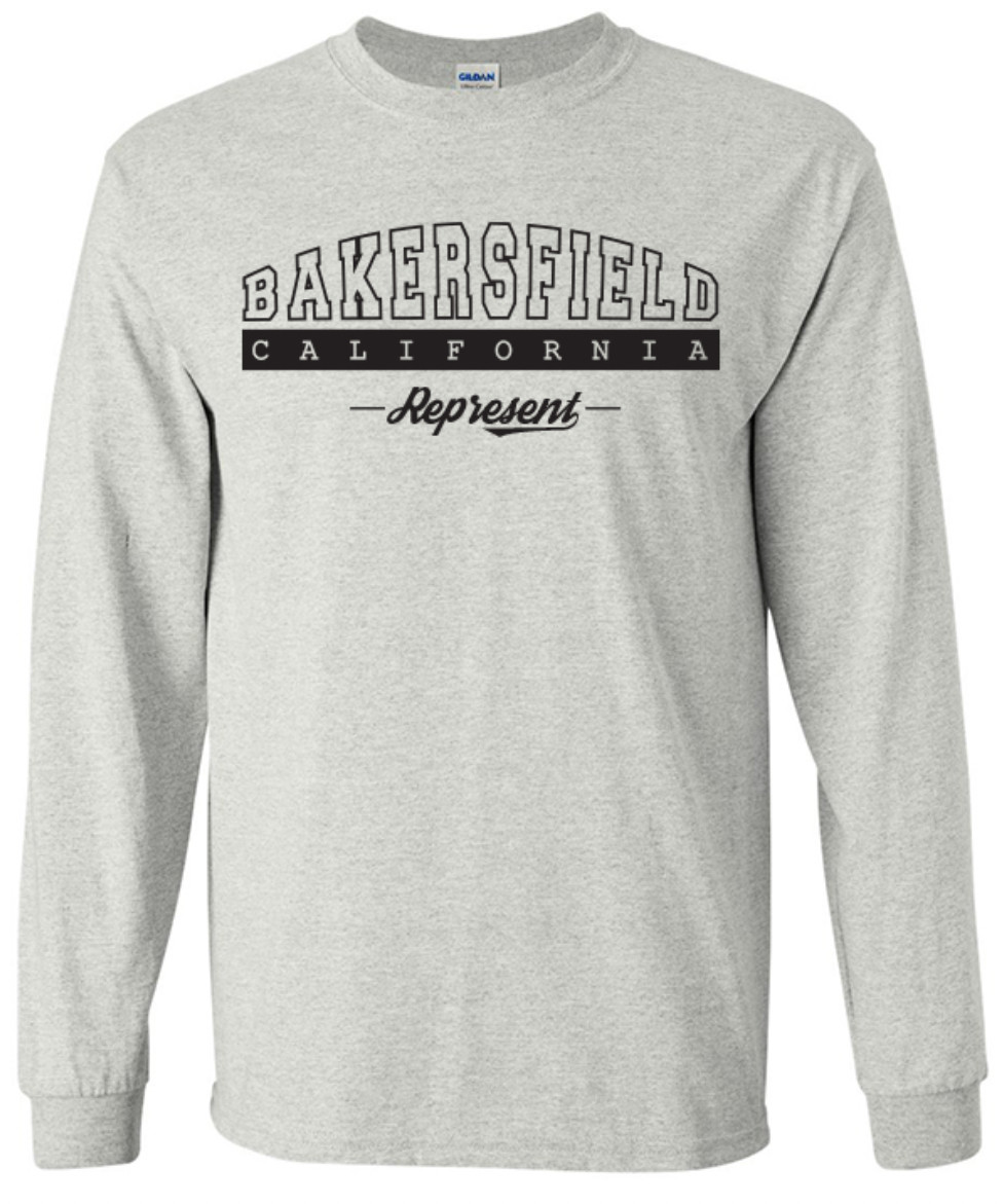 Bakersfield California State T-Shirt Long Sleeve Graphic Tees Unisex Apparel gallery