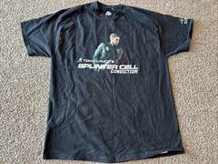 Promo Tom Clancy’s Splinter Cell Conviction Xbox 360 T-Shirt Cisco Hanes XL