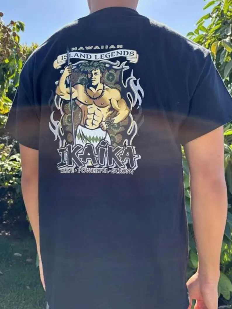Hawaiian Ikaika Legends Premium Warriors Graphic Tee Men Women T-Shirt gallery