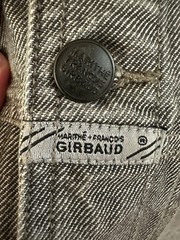 Vintage 2XL Oversized 56” Marithe Francois Girbaud Gray Denim Jean Jacket