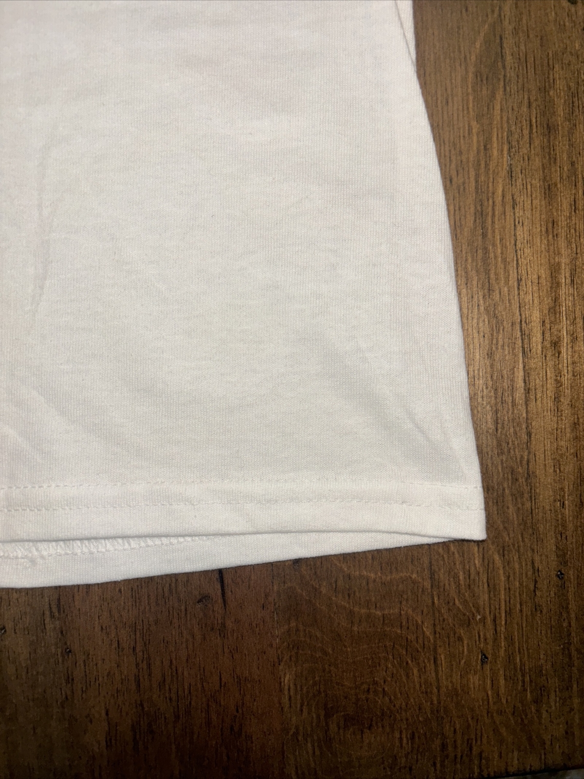 Gildan Medium 5700 Men's Baseball T-Shirt 3/4 Sleeve Raglan Black/White NWT gallery