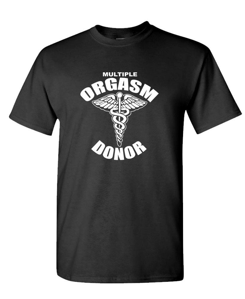 MULTIPLE ORGASM DONOR - Unisex Cotton T-Shirt Tee Shirt gallery