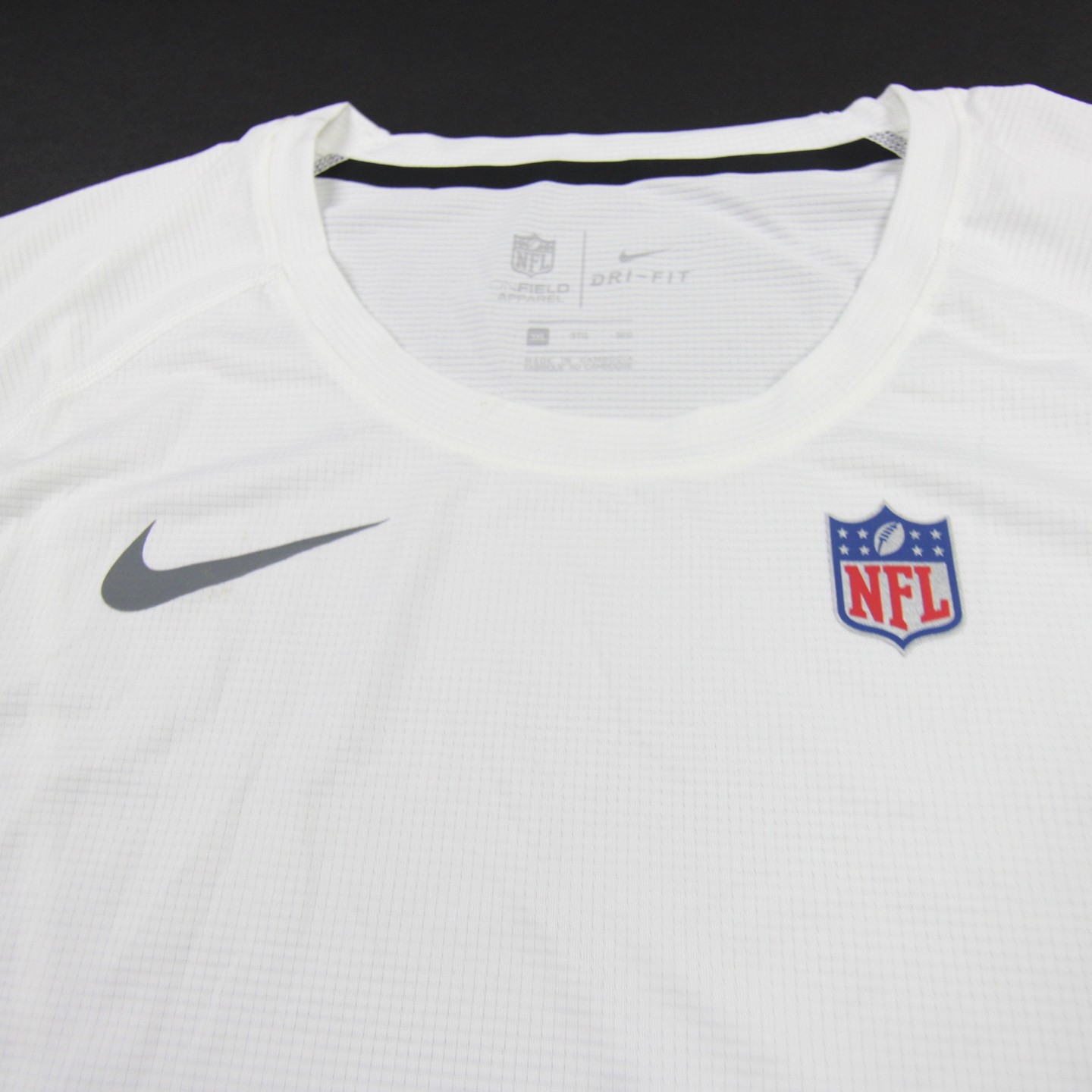 Nike NFL On Field Dri-Fit Short Sleeve Shirt Men's White New without Tags 3XL gallery