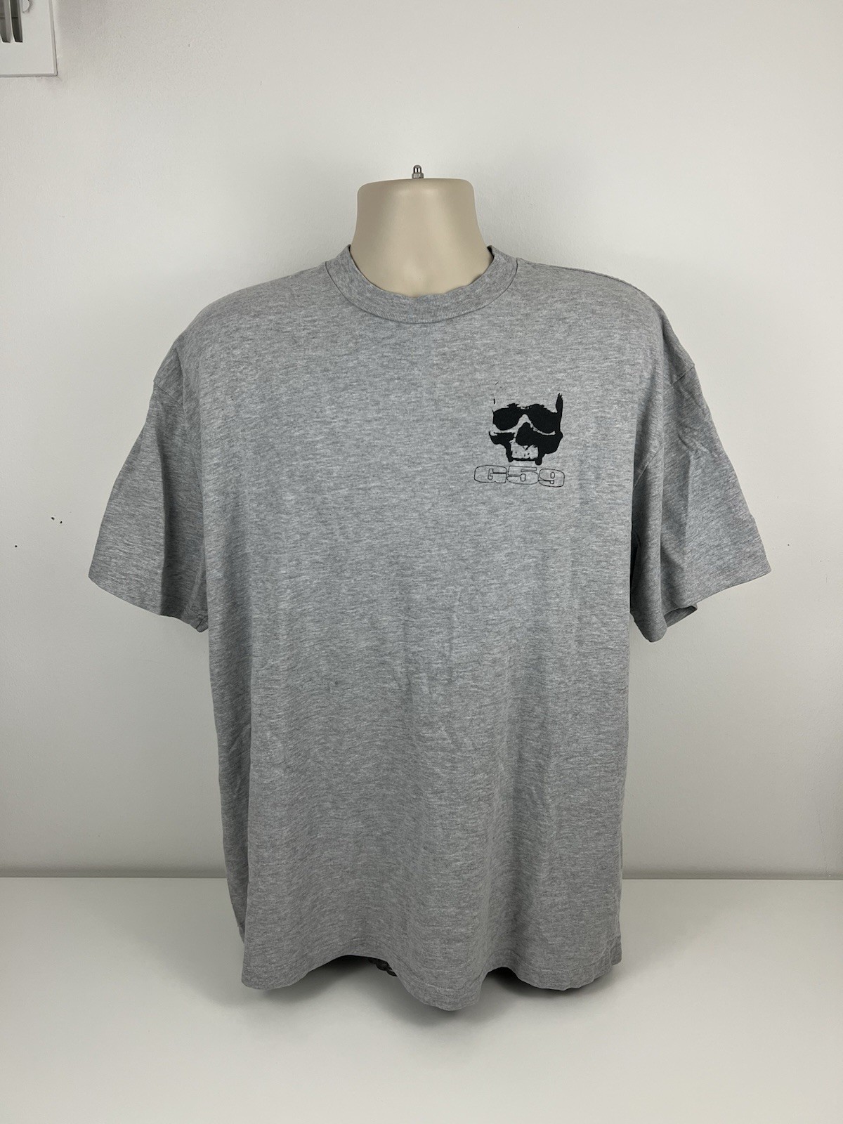G59 Records Black Skull Suicideboys Gray T Shirt Mens Sz XL Rap Hip Hop Grey Day gallery