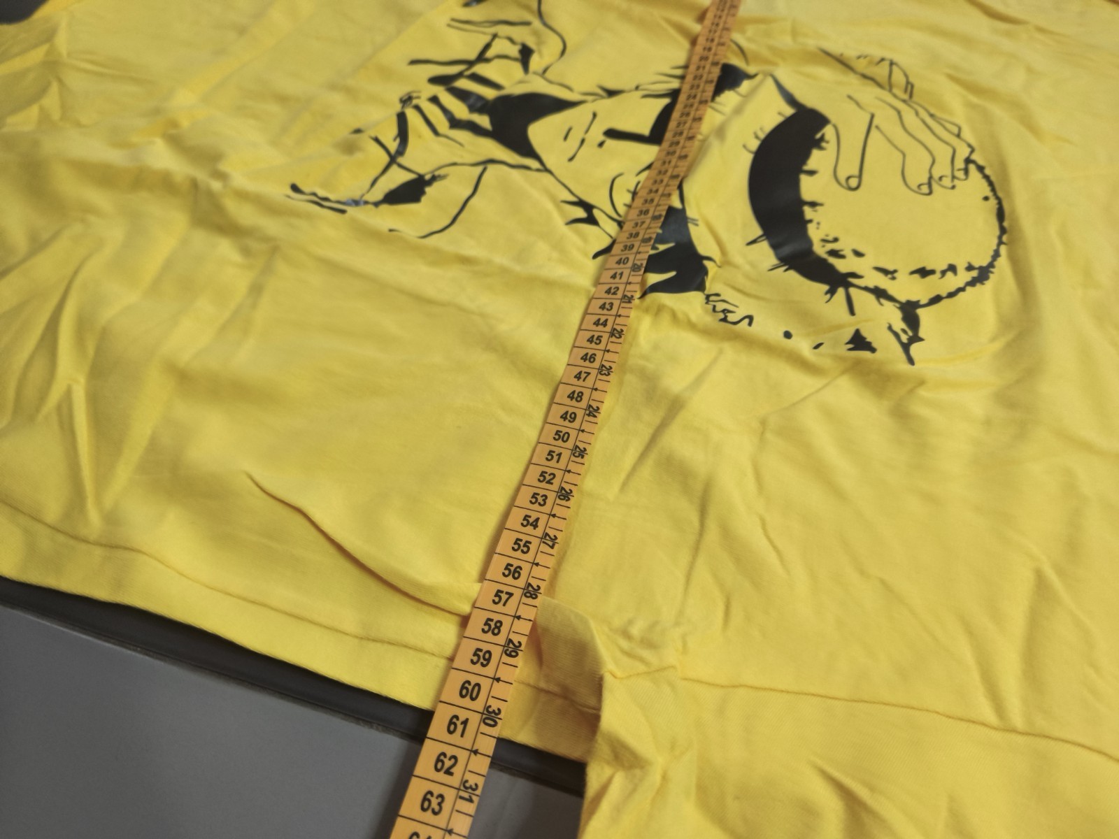One Piece Monkey D. Luffy Graphic T-Shirt - Yellow gallery