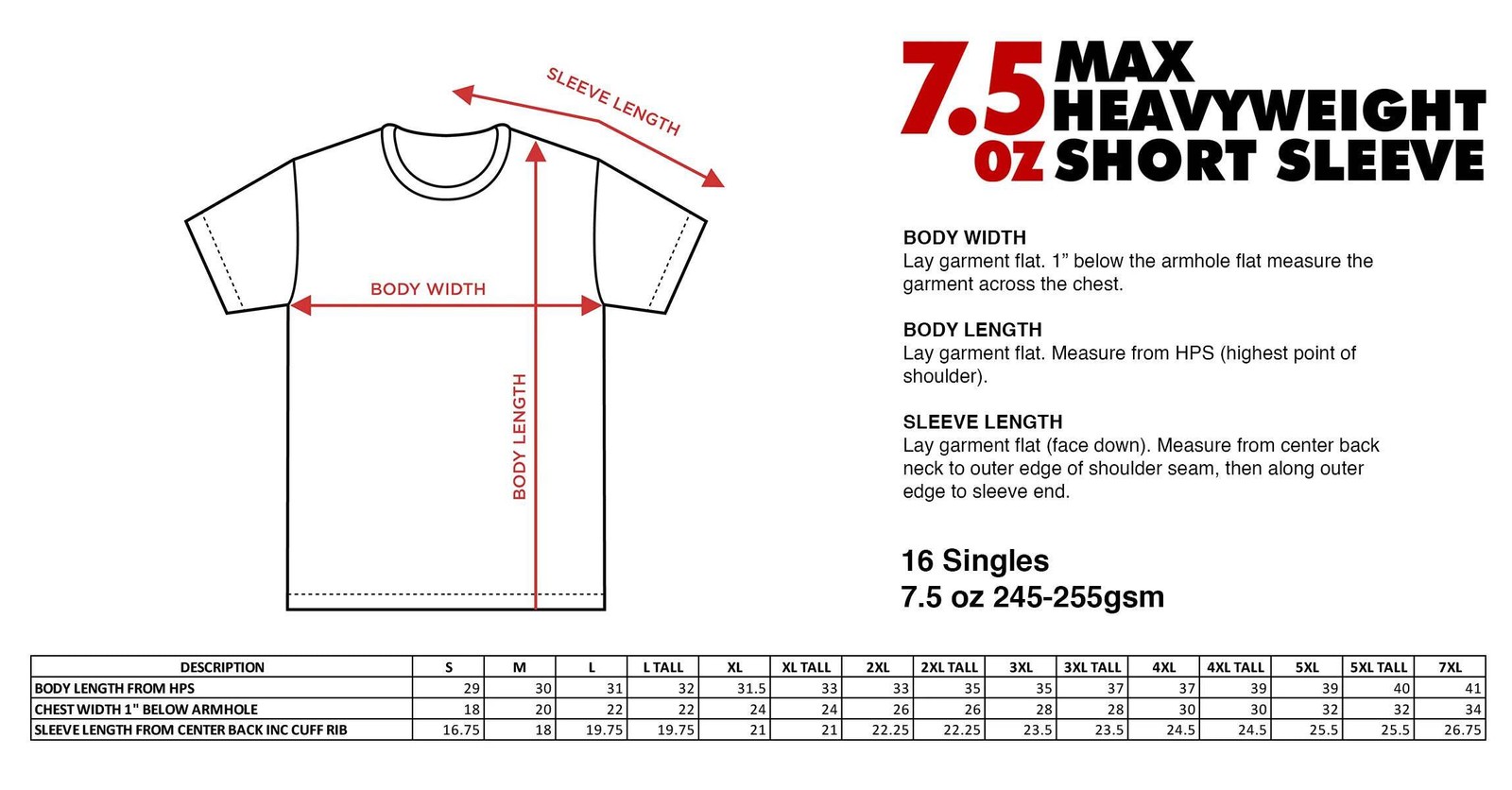 Shaka Wear 7.5 oz Max Heavyweight Short Sleeve T-Shirt gallery