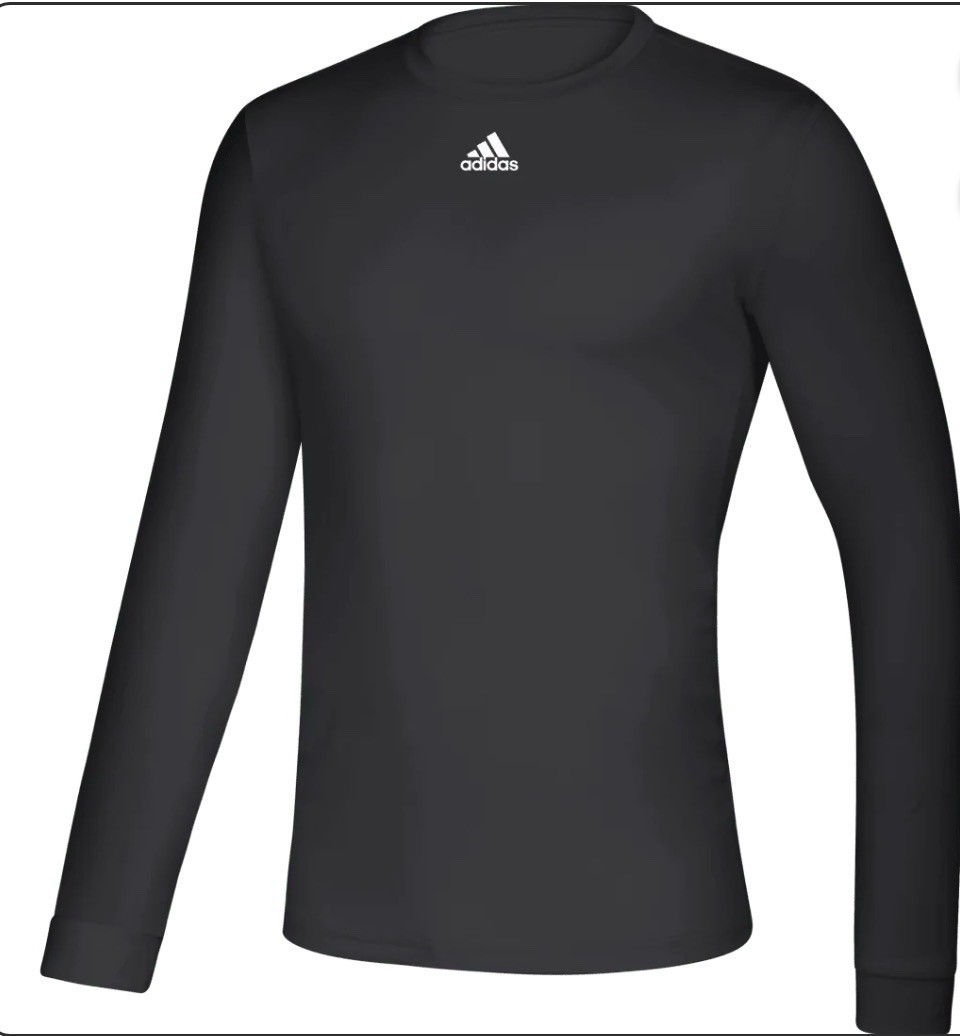 Adidas Creator Long Sleeve Tee -Tall- Black EK0123 Men’s Size 3XLT NWT gallery