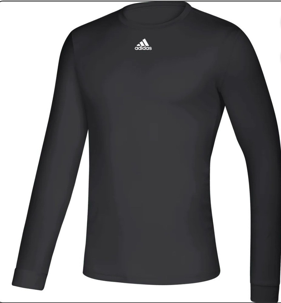 Adidas Creator Long Sleeve Tee -Tall- Black EK0123 Men’s Size 2XLT NWT