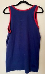 Next Level Pokemon Go Team Valor Moltres Red Blue Ringer Tank Top Men’s Size M
