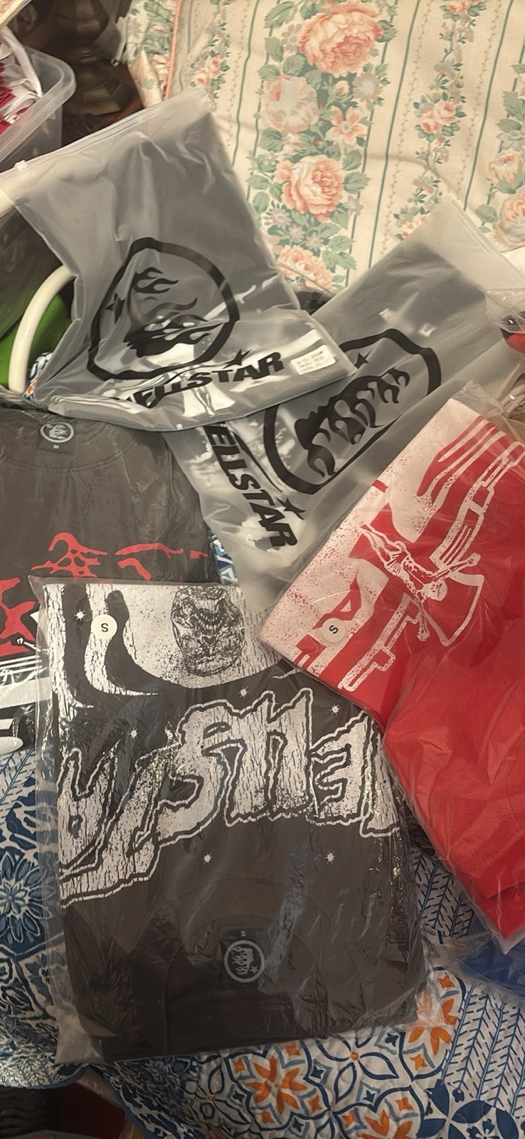 Hellstar Graphic T-Shirts Assorted Colors Pack
