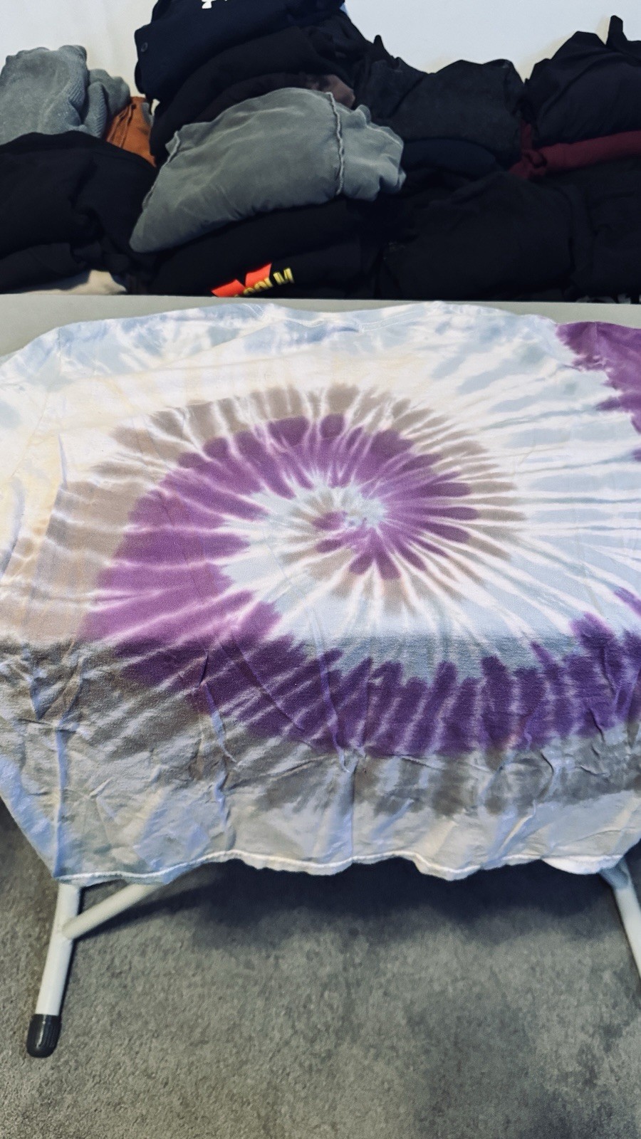 Nickelodeon SpongeBob & Patrick Tie-Dye Graphic Crew Neck T-Shirt L gallery