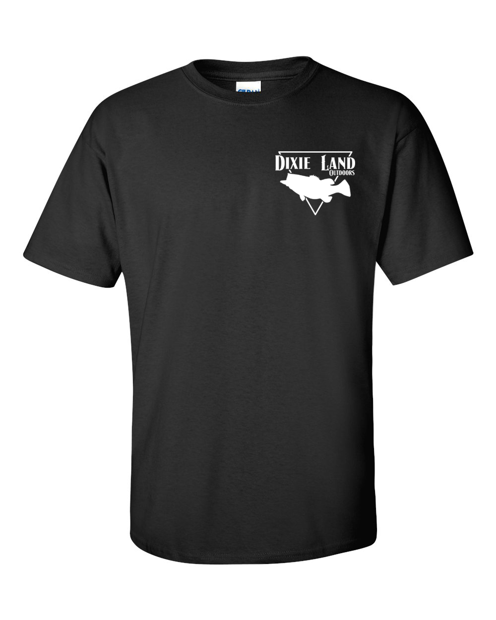 Dixie Land Outdoors Bass Fishing Logo T shirt Bass hunter lure reel rod master gallery