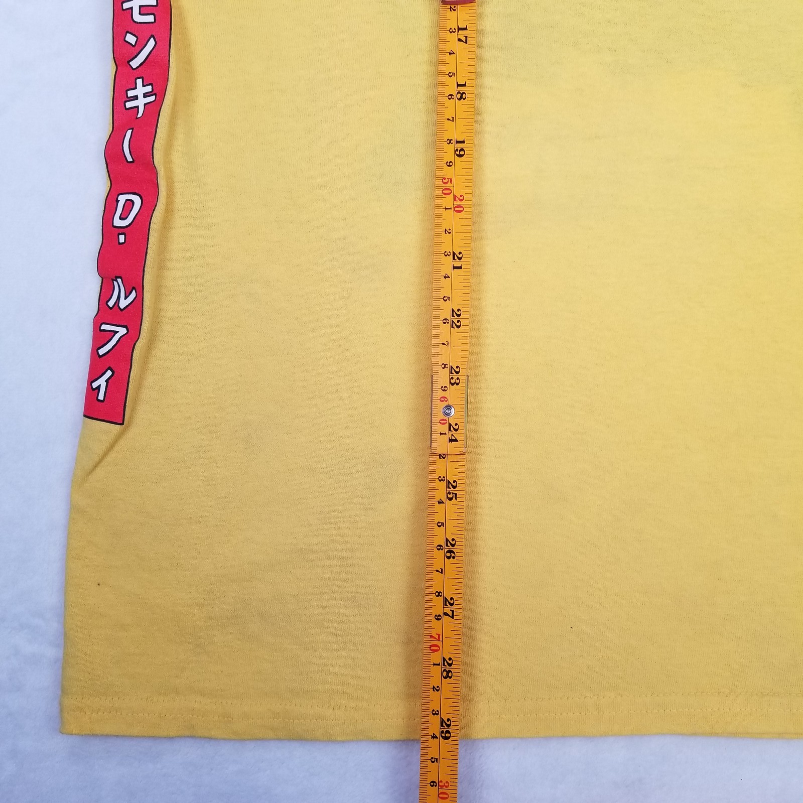 Ripple Junction One Piece Monkey D Luffy Straw Hat Yellow T-Shirt Unisex Size L gallery