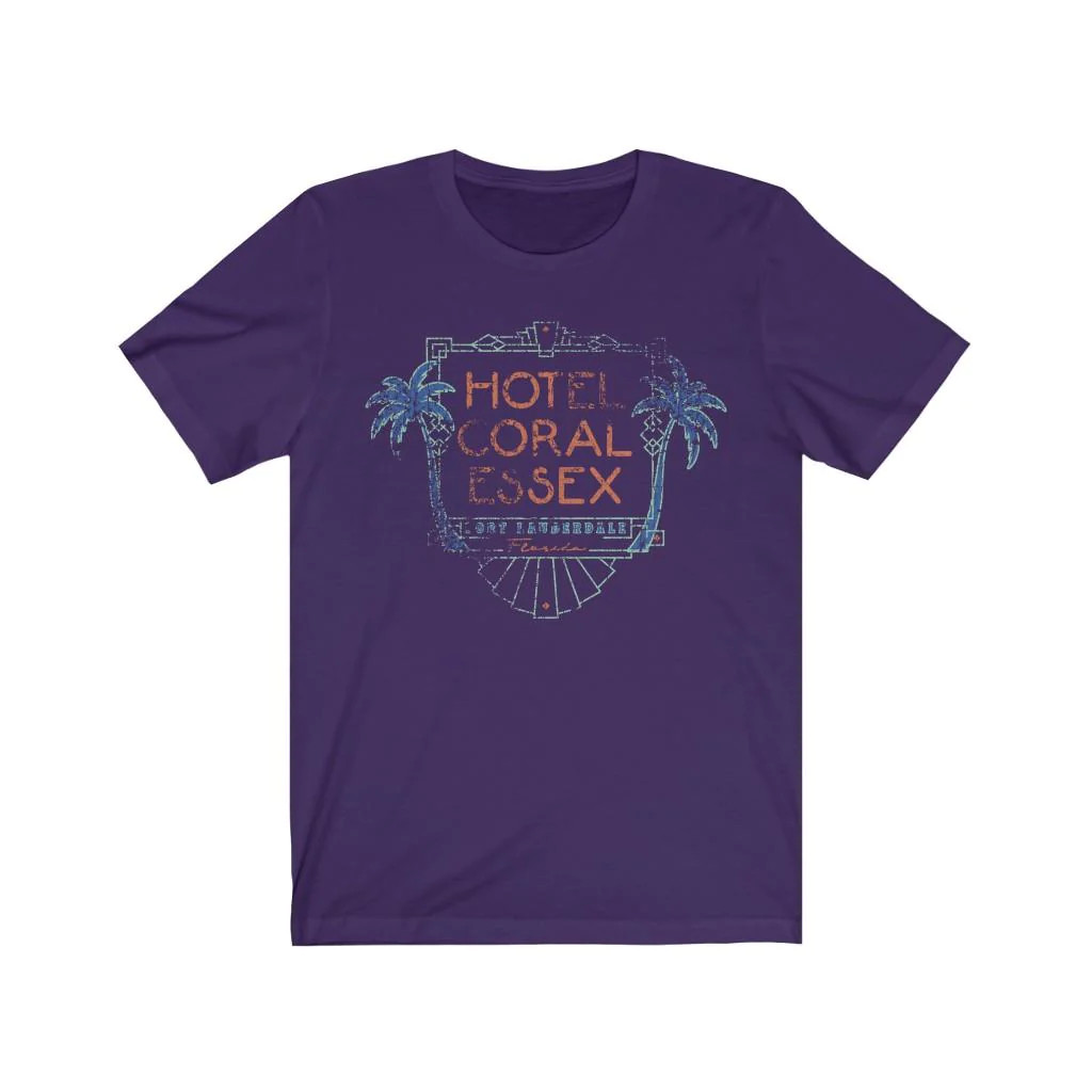 Hotel Coral Essex 1987 Vintage Men's T-Shirt gallery