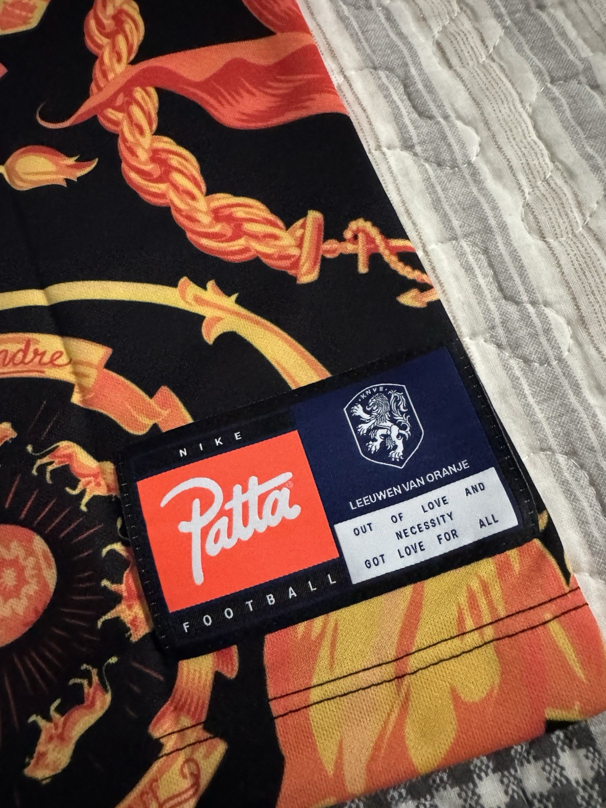 Nike x Patta x Netherlands 2026 World Cup Academy Jersey Men’s Sz XL IH1678-010 gallery