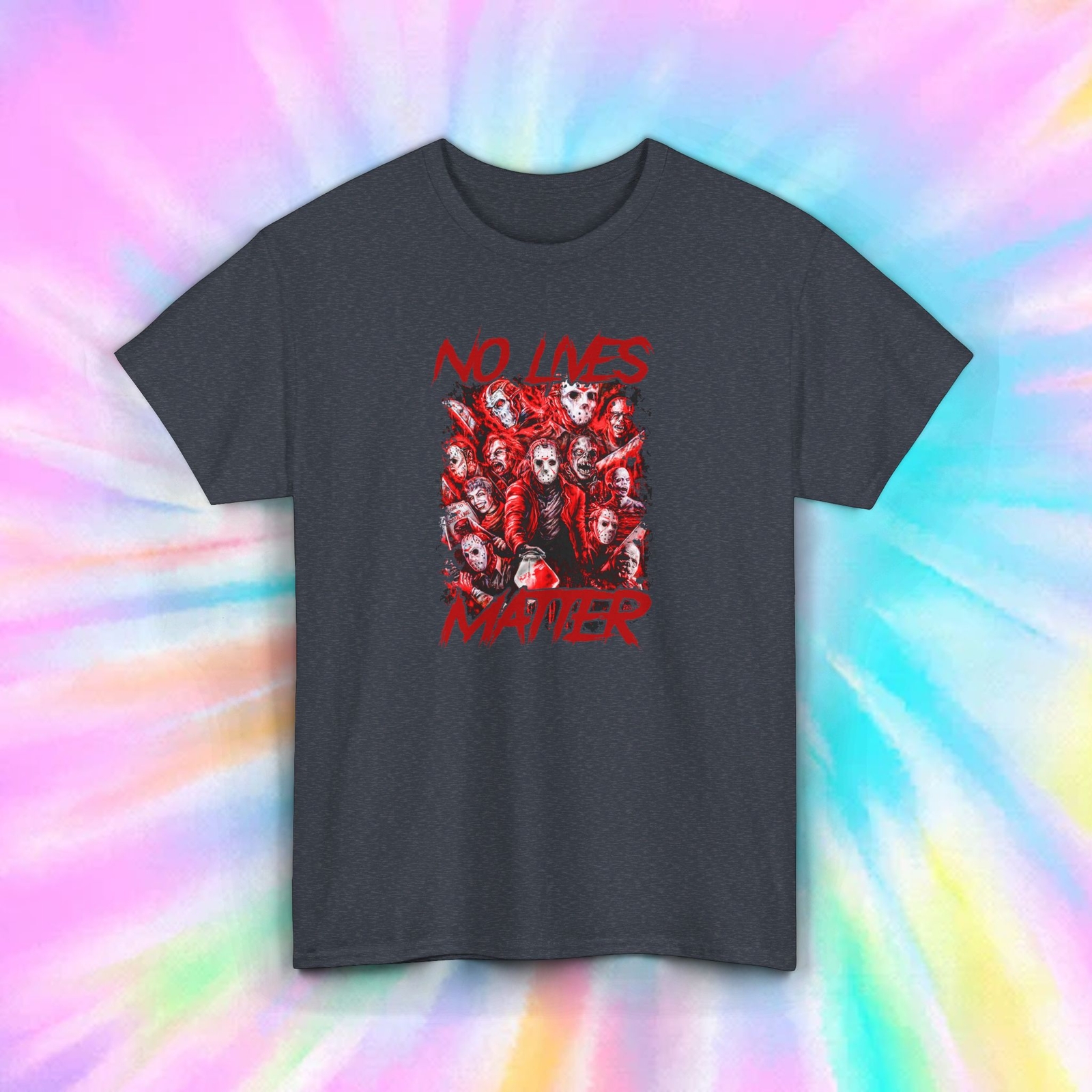 No Lives Matter Horror Tee | Slasher Villains Shirt | Scary Movie Gift