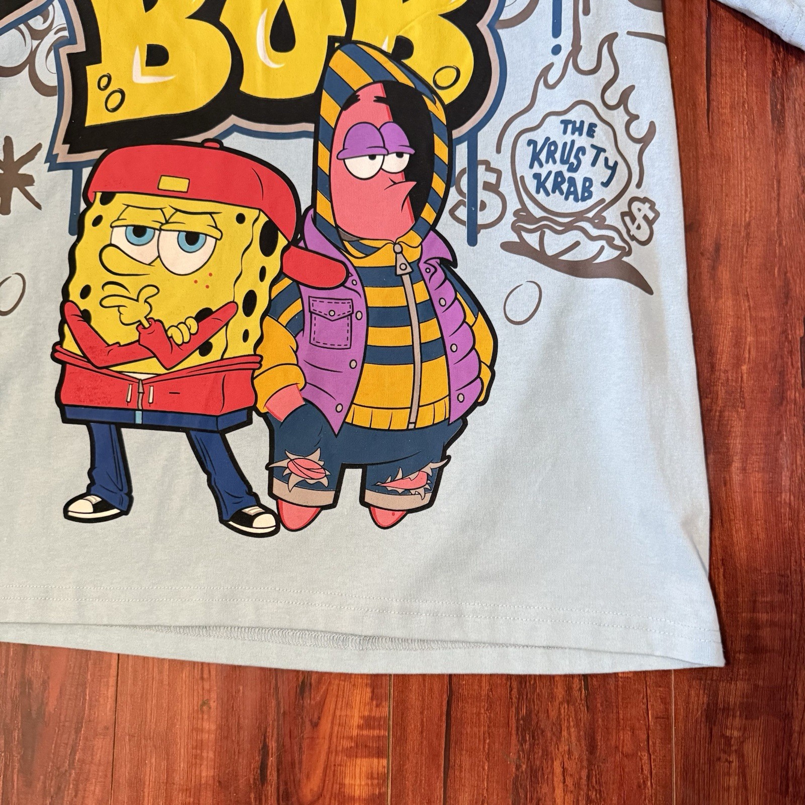 Nickelodeon SpongeBob Square Pants T shirt Size X-Large Mens Brand New Read Blw! gallery