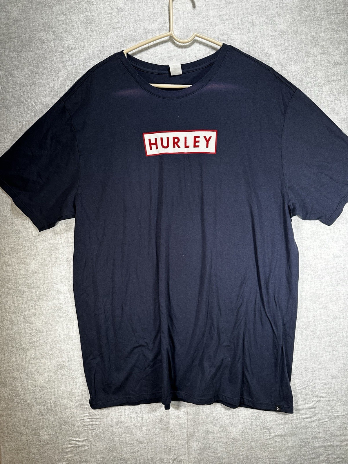 Hurley Shirt Adult XXL 2XL Navy Blue Graphic Beach Outdoor Classic Mens gallery