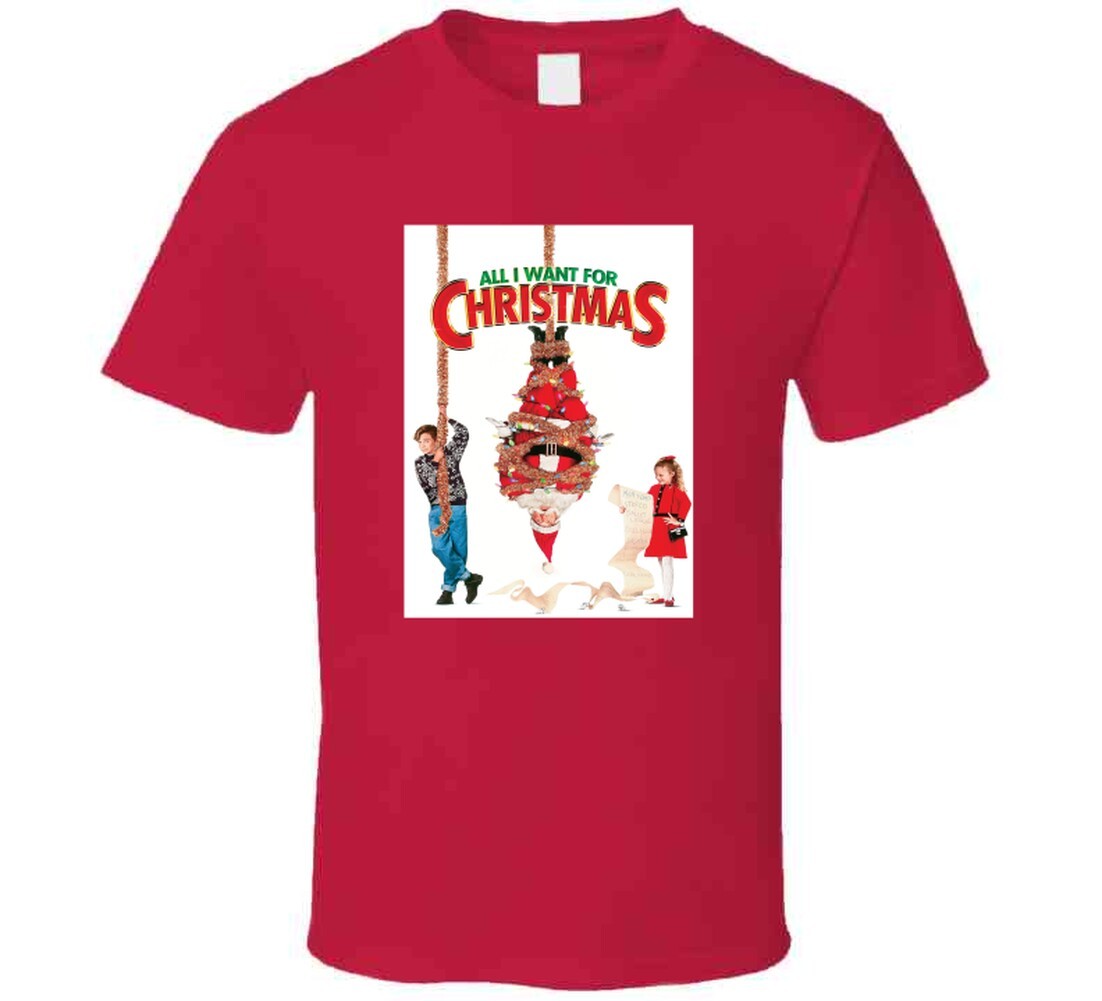 All I Want For Christmas Movie Tee Classic Holiday Comedy T Shirt gallery