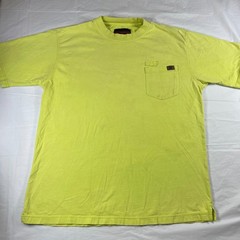 Riggs Workwear by Wrangler Utility Pocket T-Shirt XL Yellow Short Sleeve Pocket