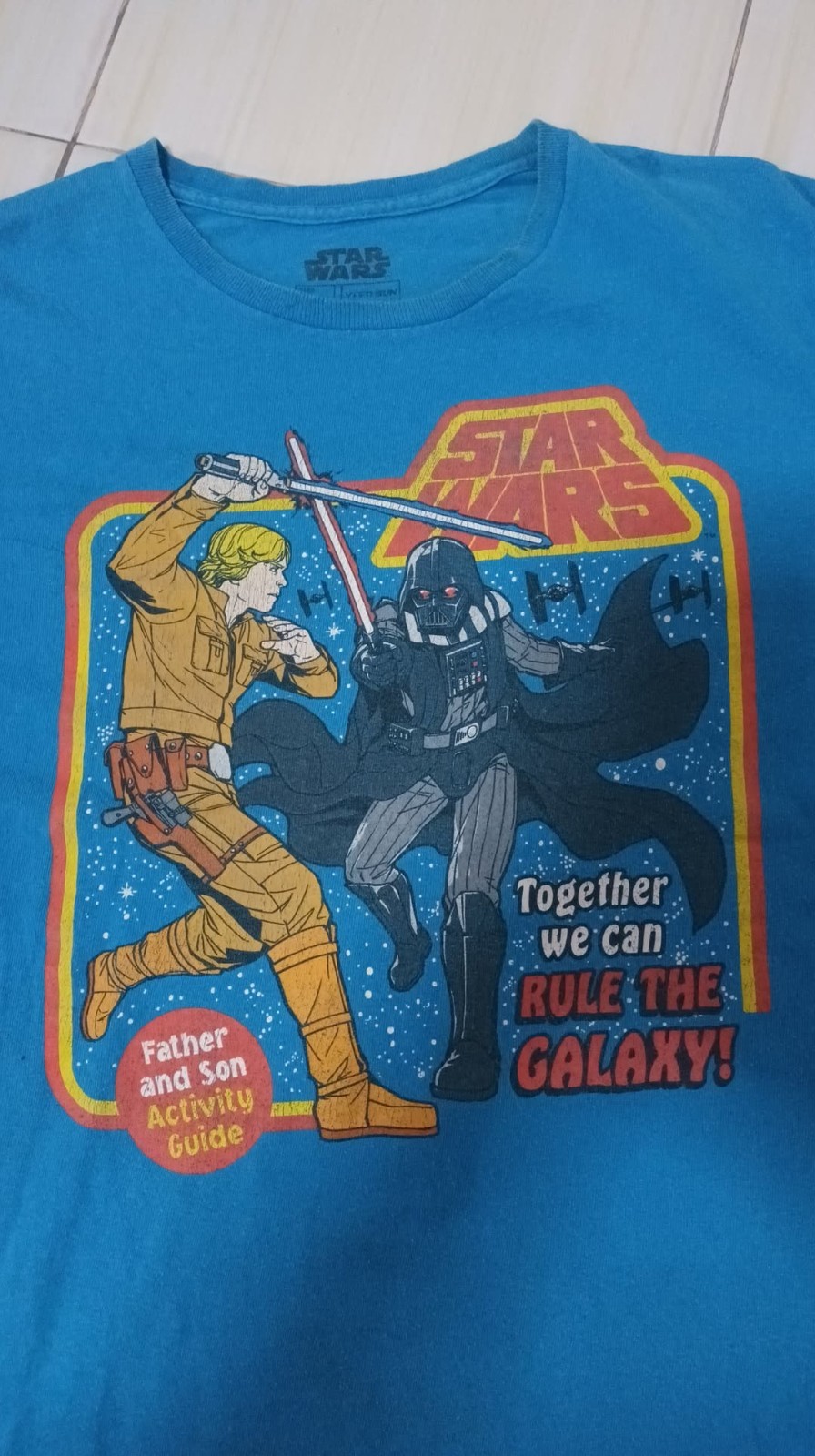 Vintage Star wars t shirt Together we can Rule the Galexy gallery