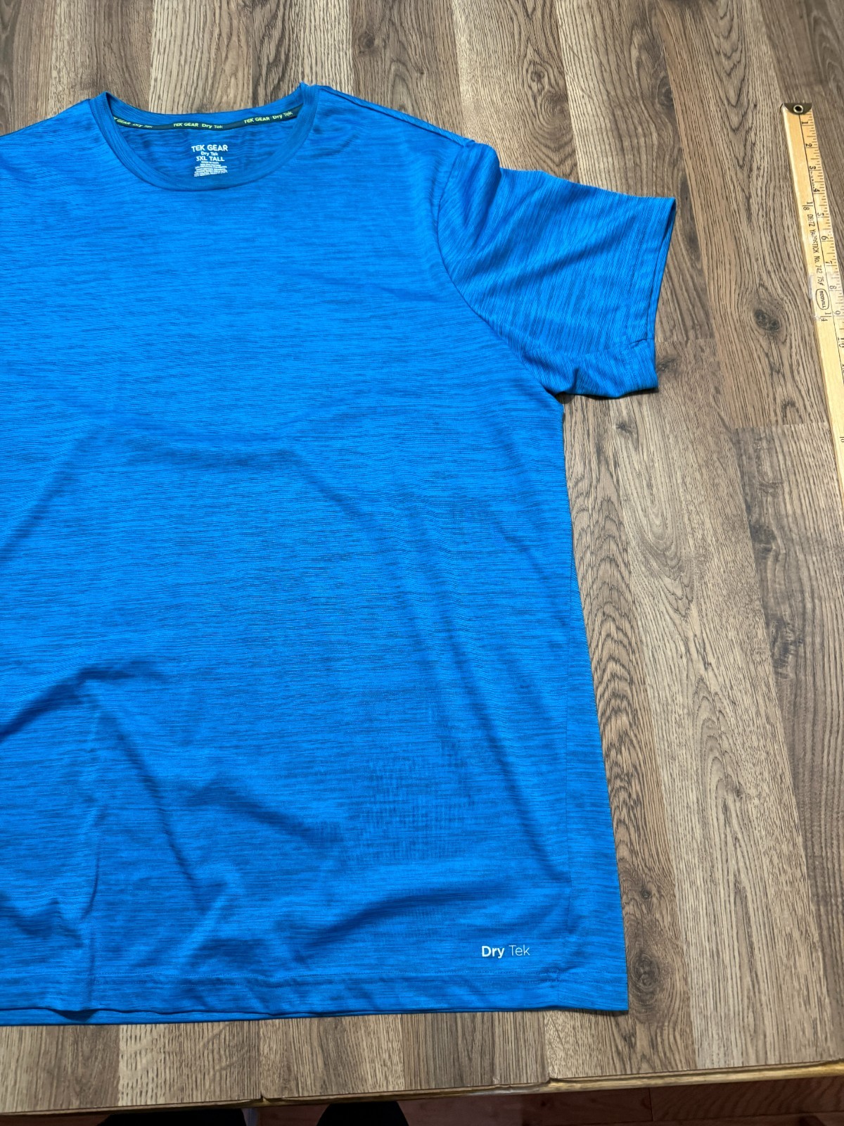 Tek Gear Shirt Men's Size 3XL Blue Athletic Wear Dry Tek Crewneck Short Sleeve gallery