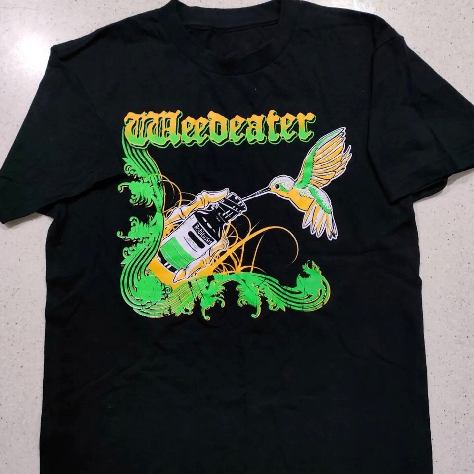 Weedeater T-Shirt Short Sleeve Cotton Black Women Men All Size S to 5XL ZL269