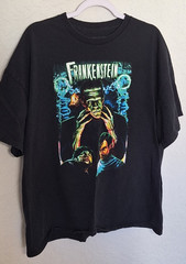 Frankenstein Horror T-Shirt Universal Classic Monsters Mens Small Rock Rebel 2XL