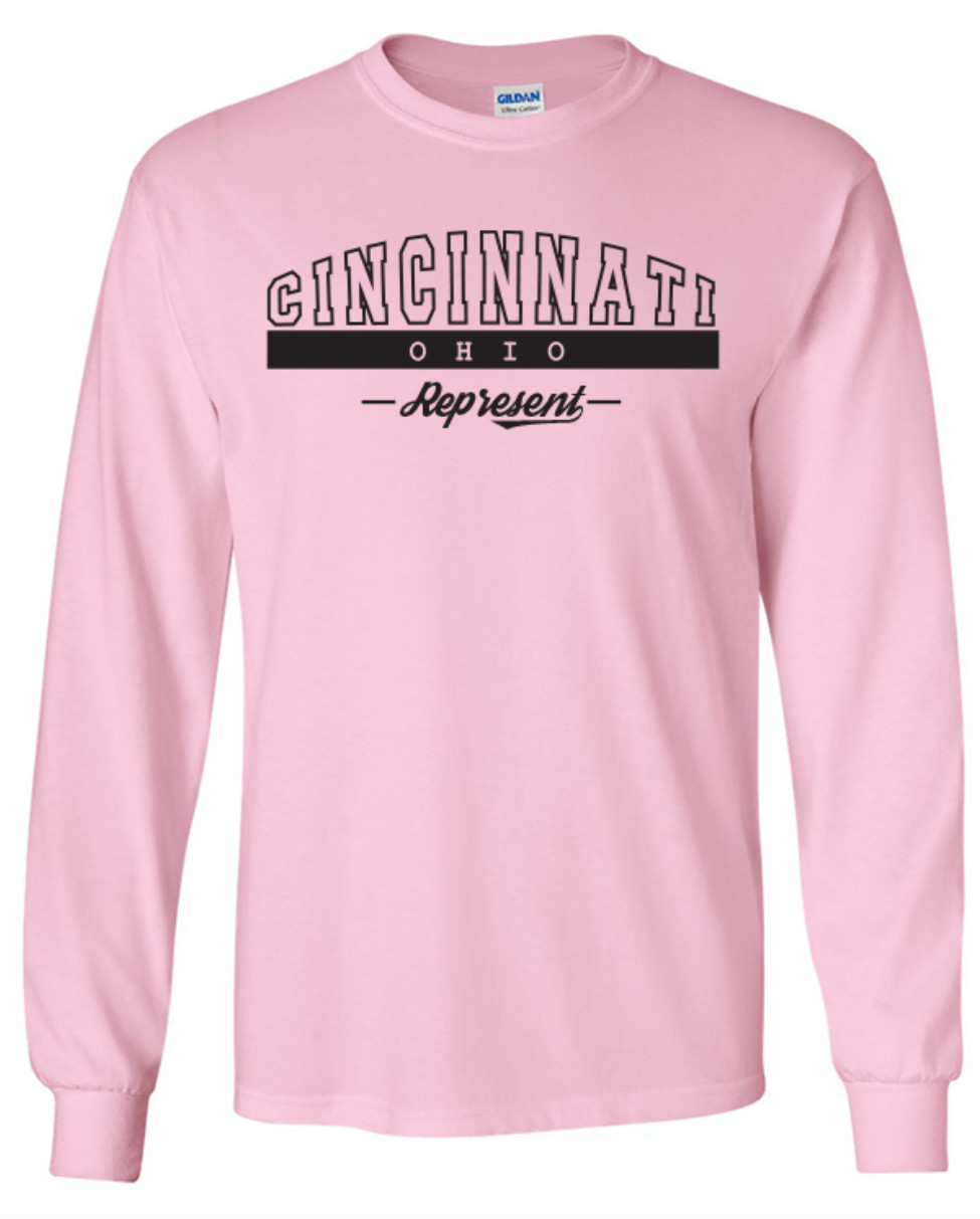 Cincinnati Ohio State T-Shirt Long Sleeve Graphic Tees Unisex Apparel Design gallery