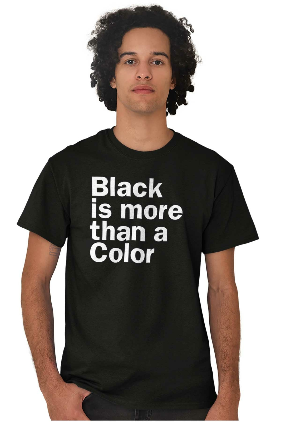 Black is More Than a Color Proud Culture Womens or Mens Crewneck T Shirt Tee gallery