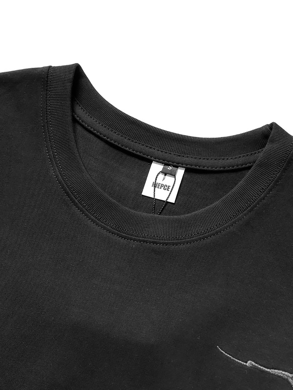 Niepce Kirin Embroidered Tee Japanese Streetwear T-Shirt for Men gallery