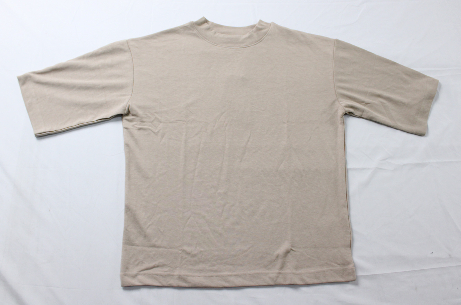 Brave Soul Men’s Heavyweight Super Oversized T-Shirt JL3 Neutral Small NWT