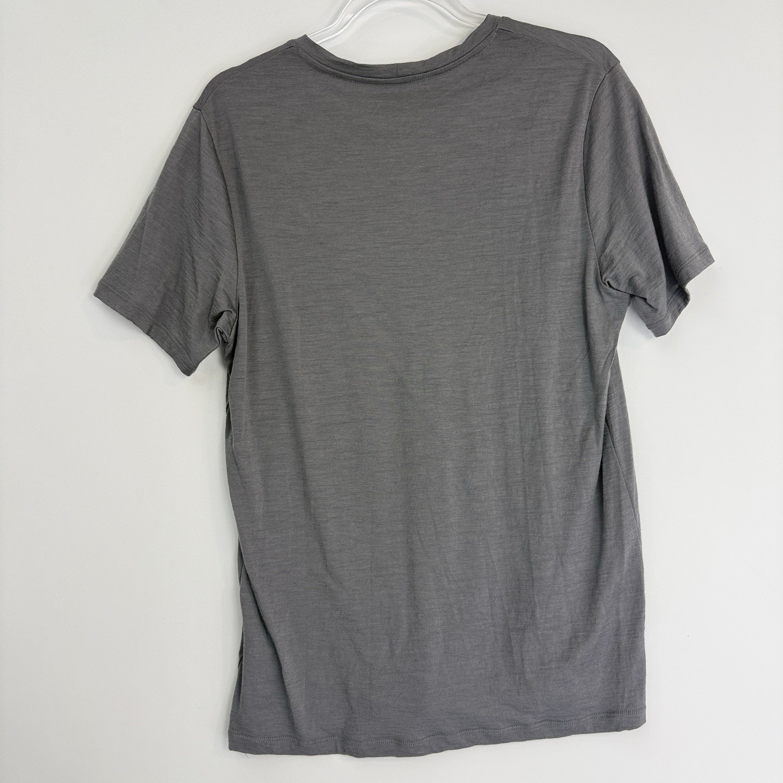 Icebreaker Merino Wool Graphic T Shirt Gray Size M Men’s Cycling Running Base gallery