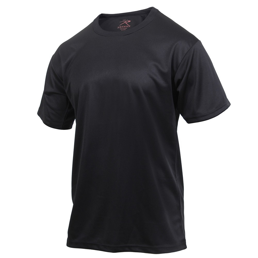 Rothco Quick Dry Moisture Wicking Polyester T-Shirt (Choose Sizes) gallery