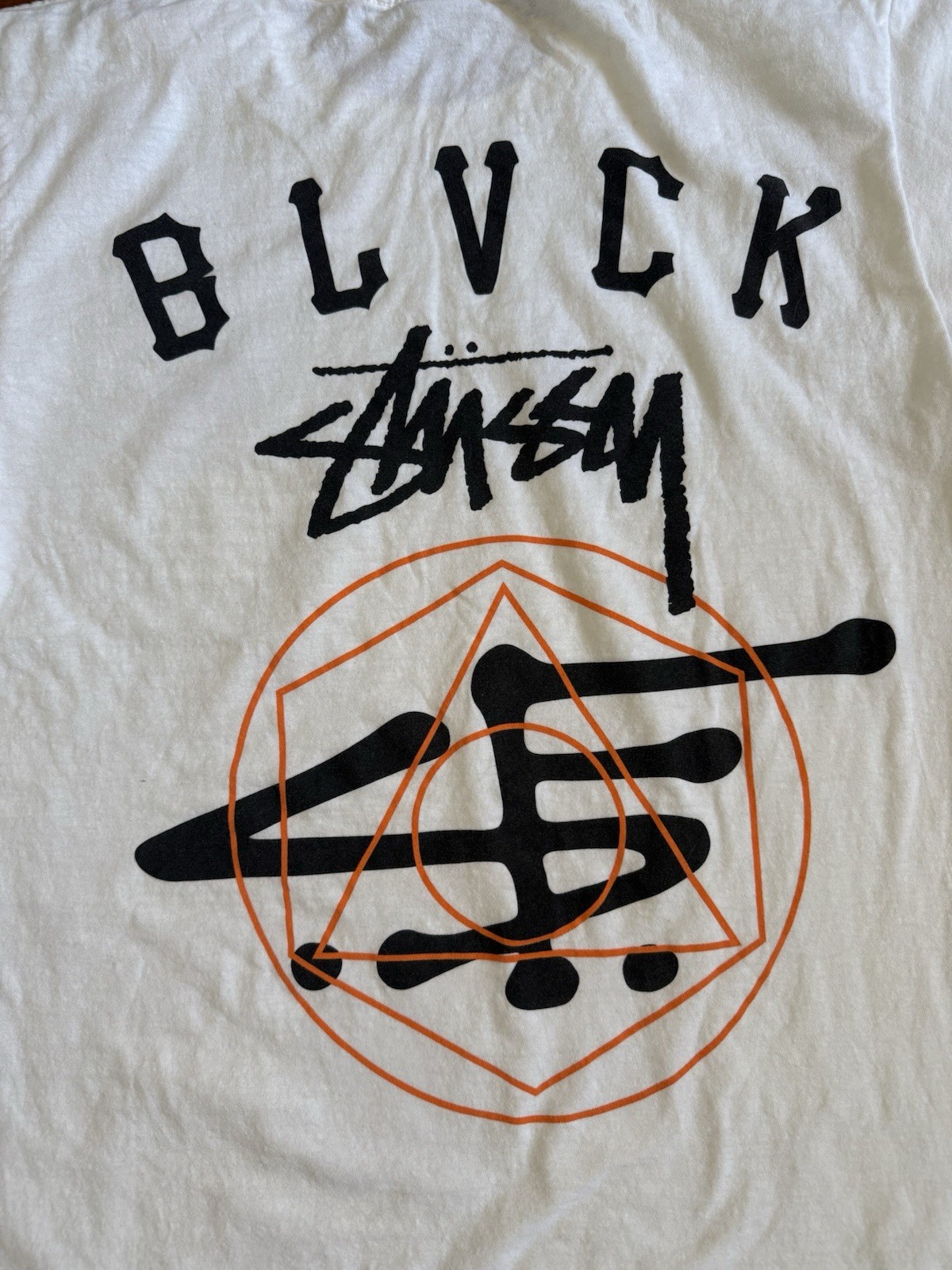 Stussy X Black Scale T Shirt 2012 San Francisco Exclusive Rare White Medium gallery
