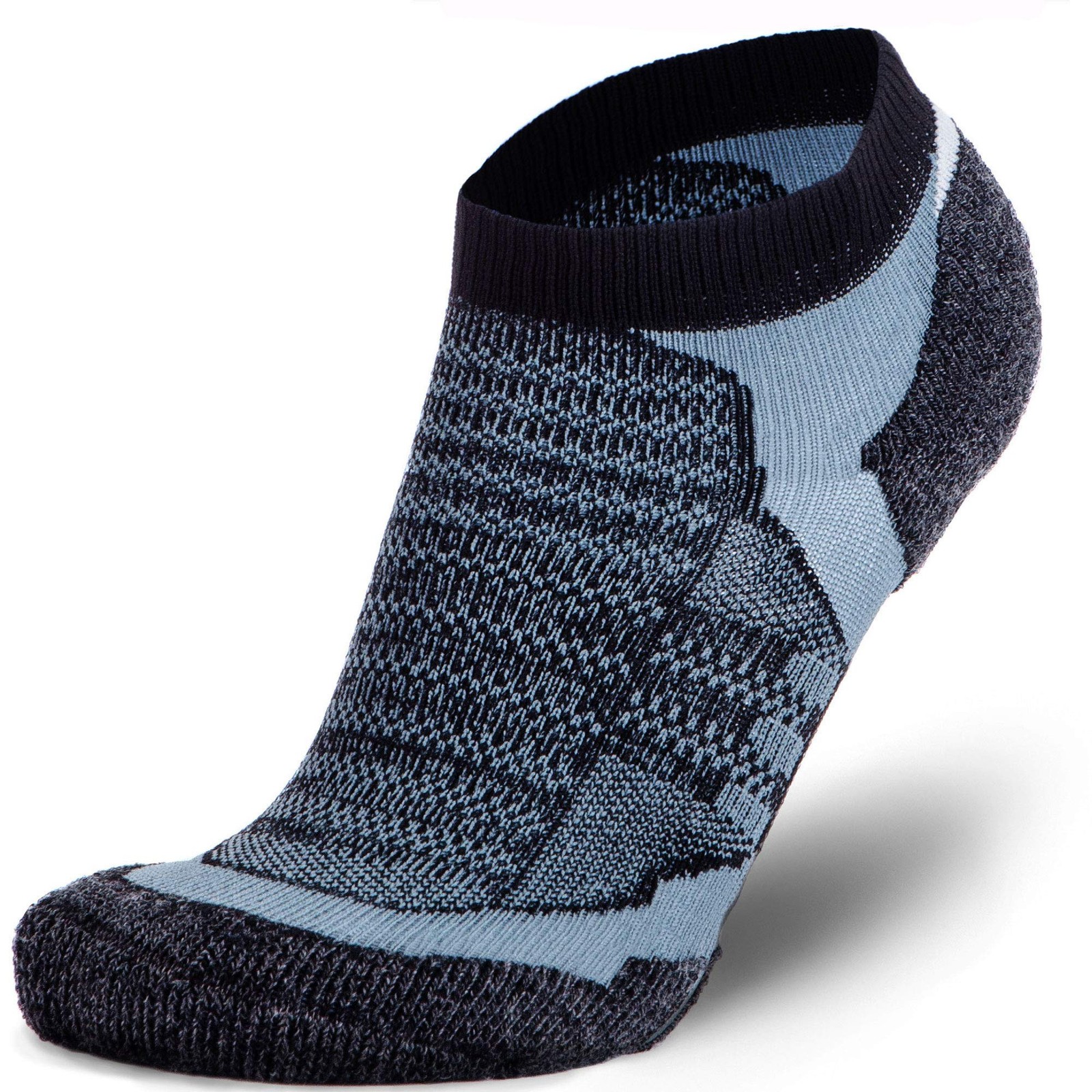 Merino Wool Socks – Low Show Cushioned Athletic Padded Running Sock 1 Pair – …