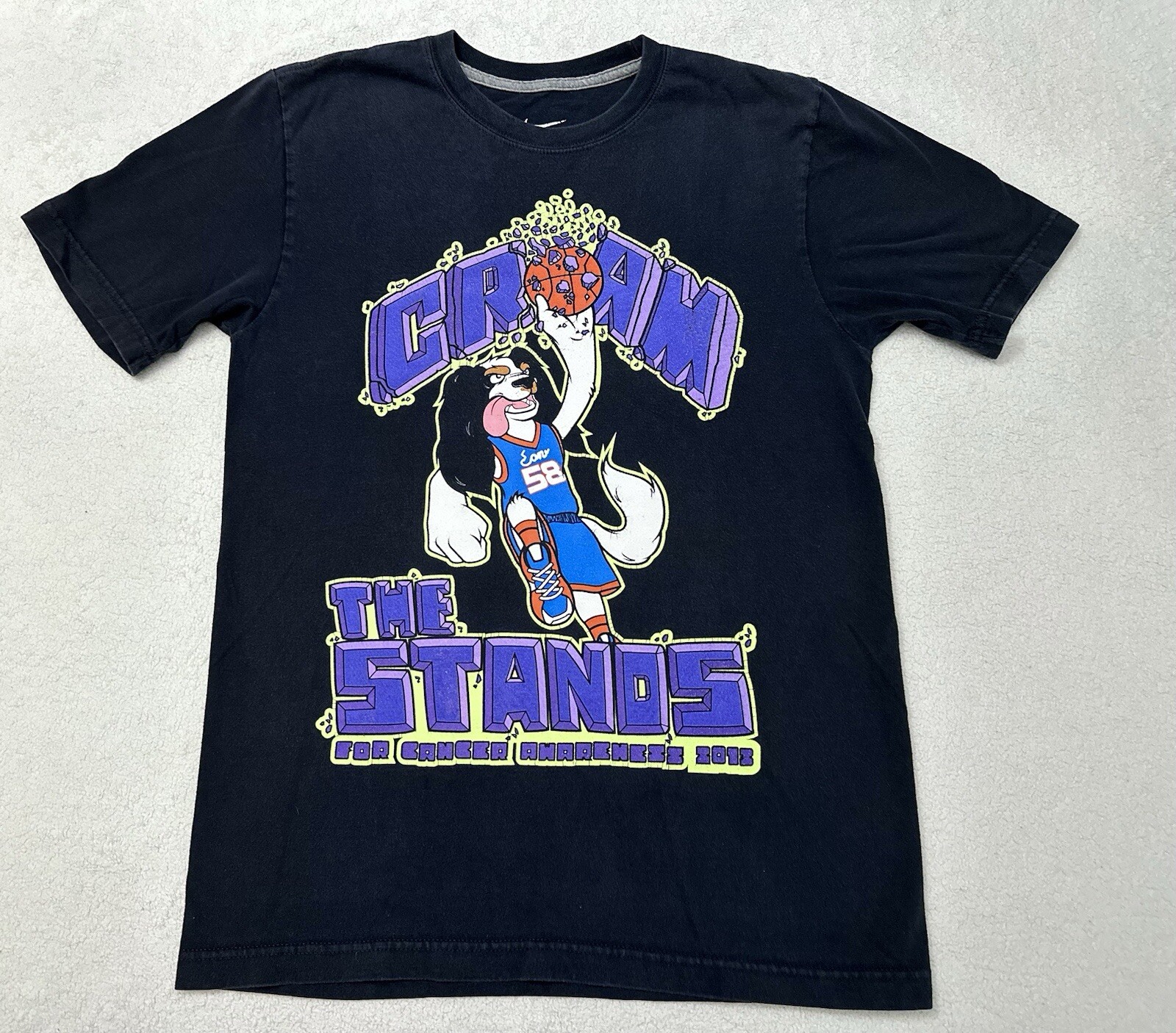 Vintage Y2K 2013 Nike Doernbecher Cancer Awareness Basketball Event T-Shirt, S gallery
