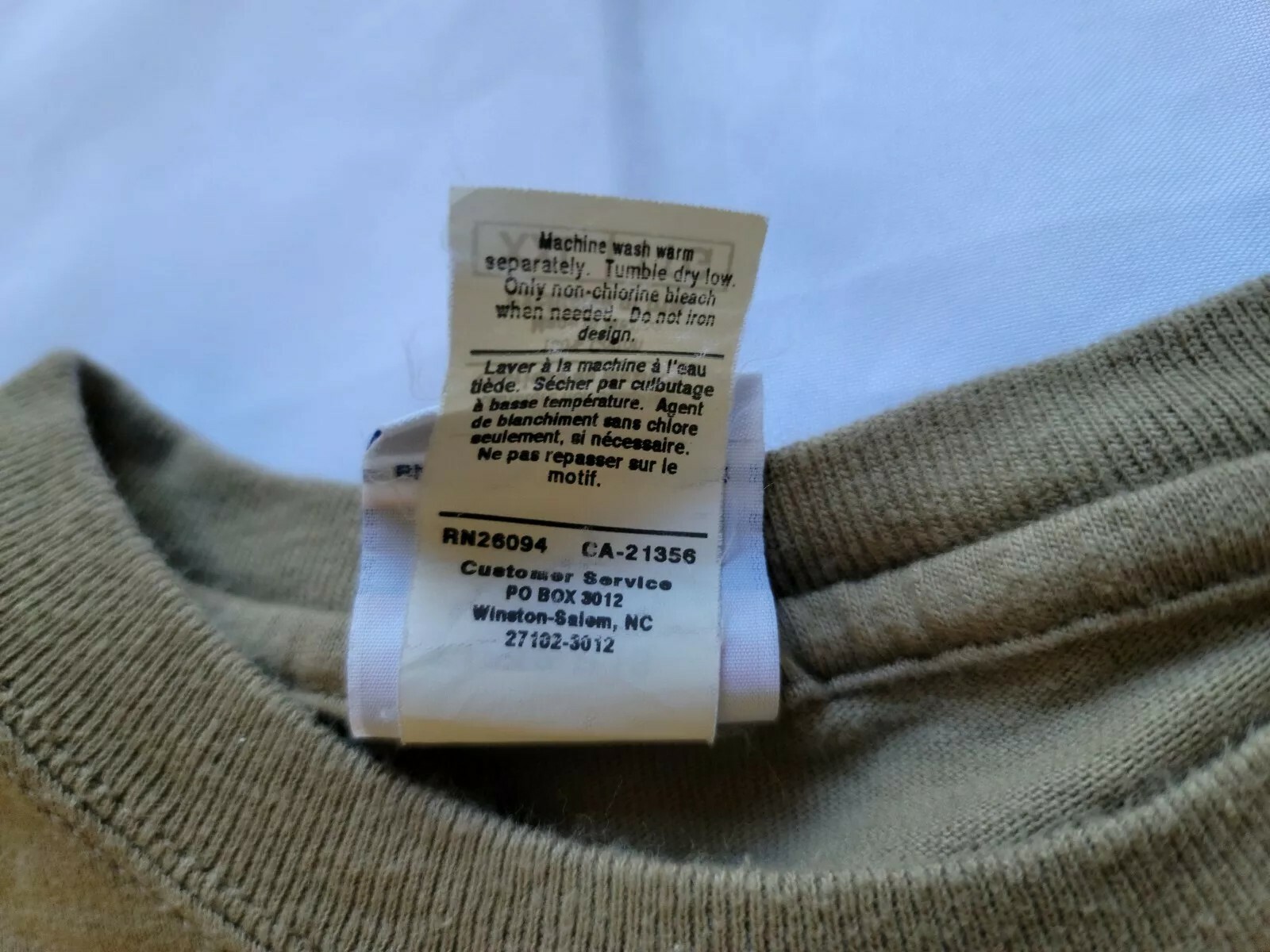 Champion authentic athletic apparel sz 2XL XXL T-Shirt Spellout Logo brown gallery