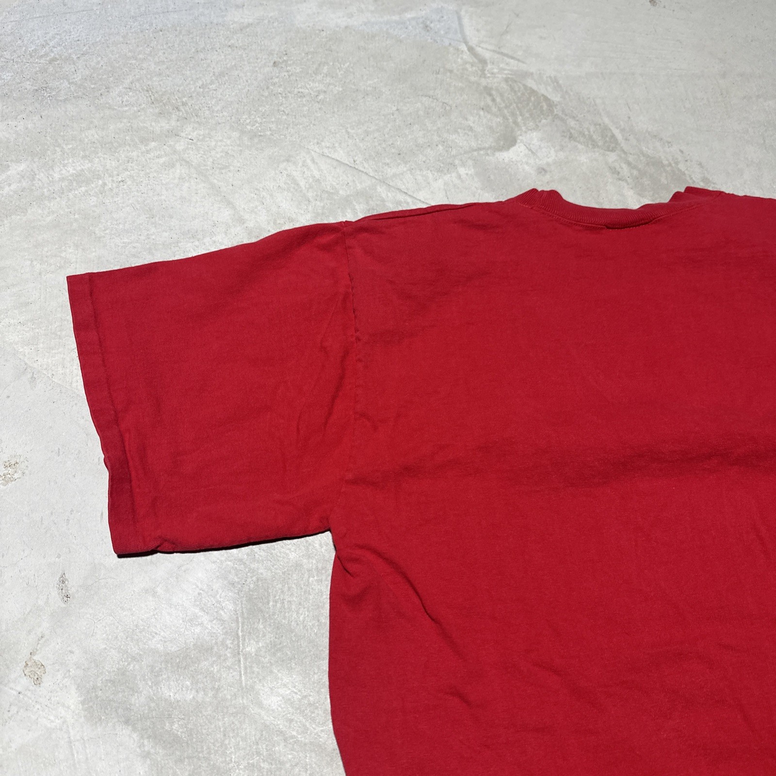 Vintage 80s Disney Mickey Mouse T-Shirt SZ L Genus Red Made in USA Graphic gallery