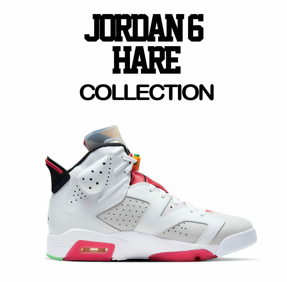 Shirt Match Jordan 6 hare Shoes - Daily Routine Tee gallery